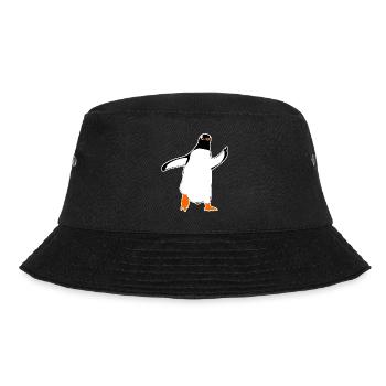 Penguin Finger Penguins - Bucket Hat - Schwarz - Vorne - Lela (165cm)