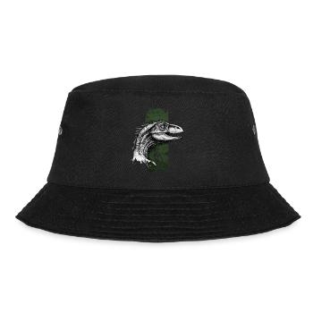 Swift Hunter: Velociraptor's Grace - Bucket Hat - black - Front - Lela (165cm)