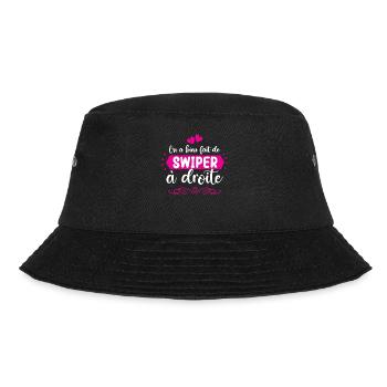 Cadeau St Valentin Femme Copine Appli - Bob - noir - Devant - Lela (165cm)