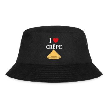 Crêpes Bretagne humour crêpe - Bob - noir - Devant - Lela (165cm)
