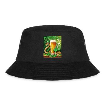 JOUR DE LA SAINT-PATRICK SERPENT BIÈRE TRÈFLE - Bob - noir - Devant - Lela (165cm)