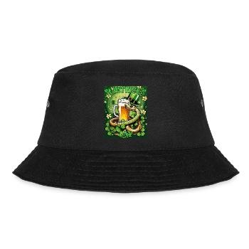 JOUR DE LA SAINT-PATRICK SERPENT BIÈRE TRÈFLE - Bob - noir - Devant - Lela (165cm)