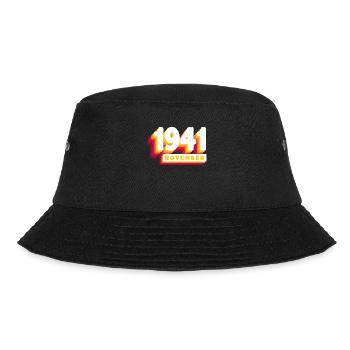 November 1941 82 Years Man Woman Birthday - Bucket Hat - black - Front - Lela (165cm)