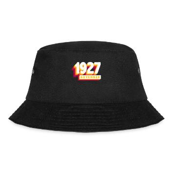 November 1927 96 Years Man Woman Birthday - Bucket Hat - black - Front - Lela (165cm)