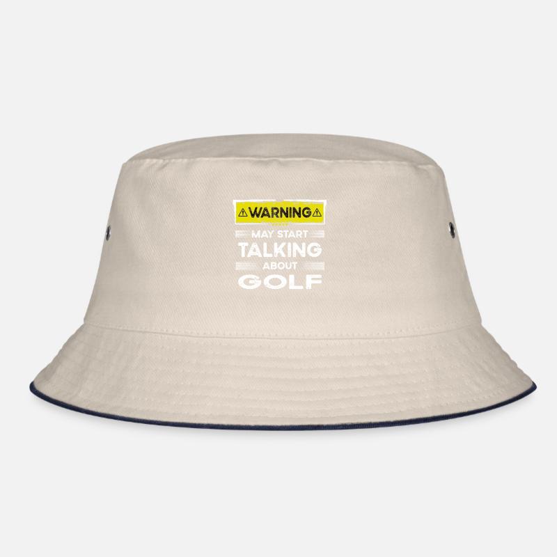 Talking about Golf funny Bucket Hat
