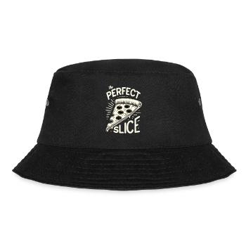 Funny pizza lover pizza enthusiast - Bucket Hat - black - Front - Lela (165cm)