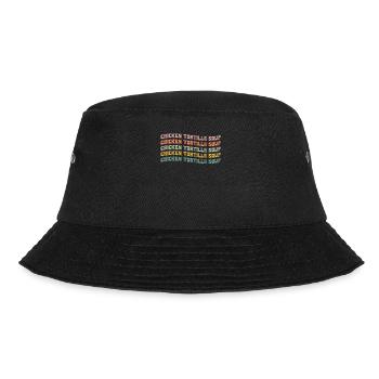 Chicken Tortilla Suppe - Bucket Hat - Schwarz - Vorne - Lela (165cm)