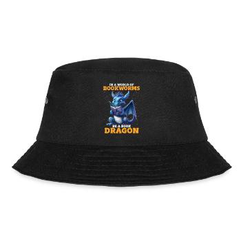 Dragons et livres Dragon Lover Bookish - Bob - noir - Devant - Lela (165cm)