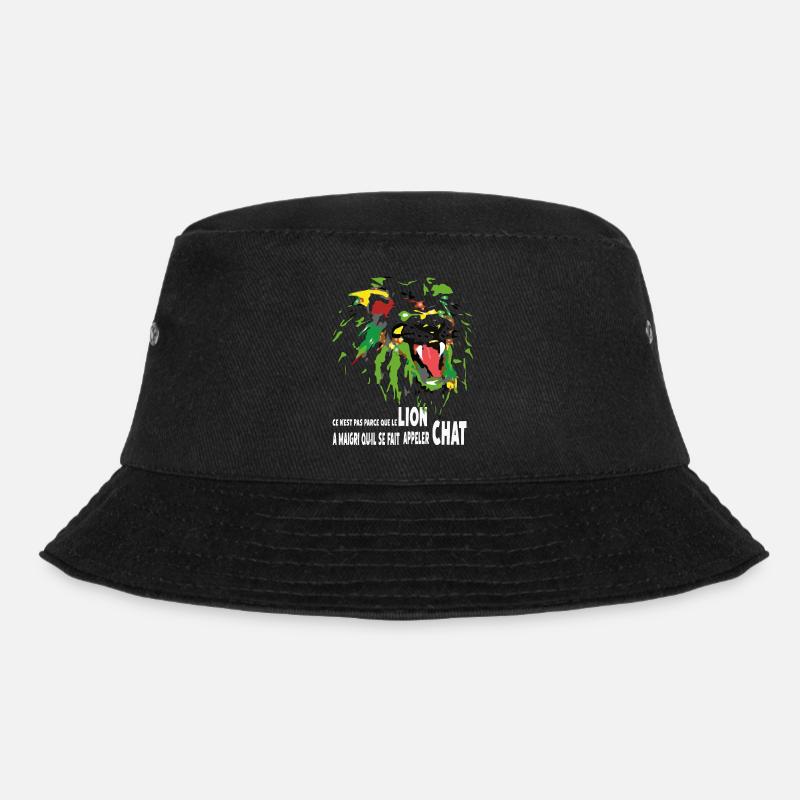 Die Legende der Löwen - Bucket Hat - Schwarz