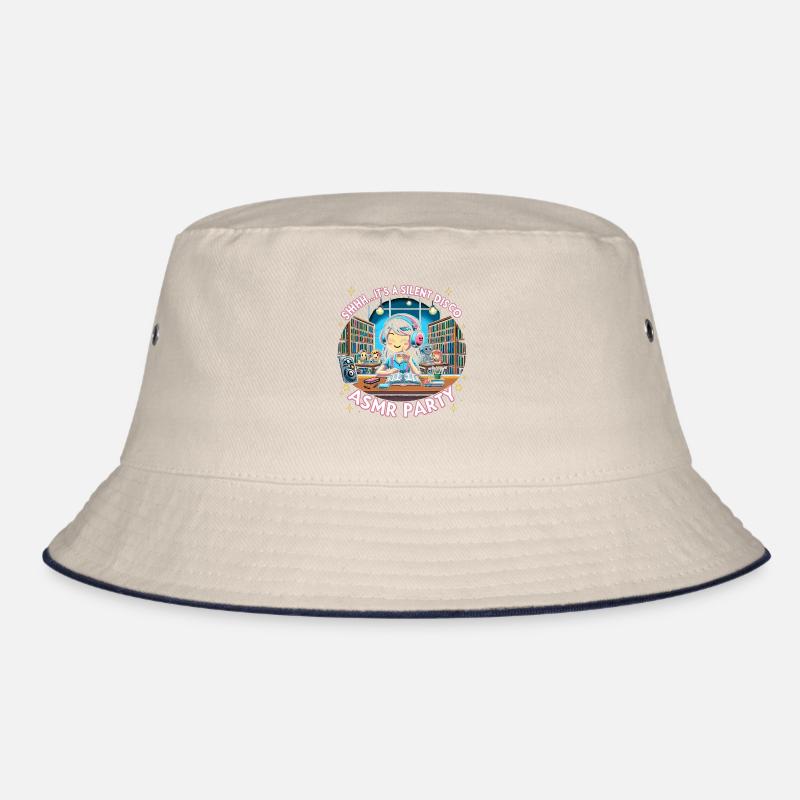 Asmr Whispering Asmr Enthusiast Mindfulness Bucket Hat