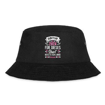 High School Graduates 2024 High School Graduation For This Shirt - Bucket Hat - black - Front - Lela (165cm)