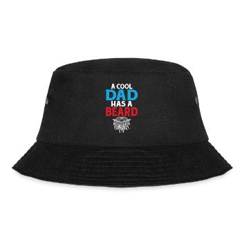 Giftidea Beard Men - Bucket Hat - Schwarz - Vorne - Lela (165cm)