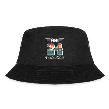 Abitur 2024 Abi Problem Solved Abiturient - Bucket Hat - Schwarz - Vorne - Lela (165cm)