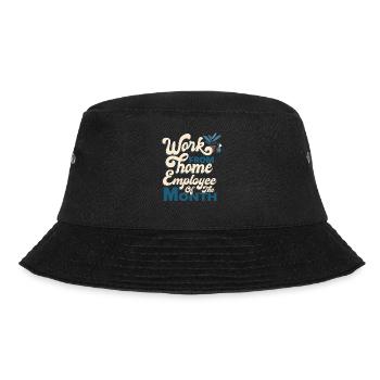 Working From Home - Employee of the Month - Bucket Hat - black - Front - Lela (165cm)