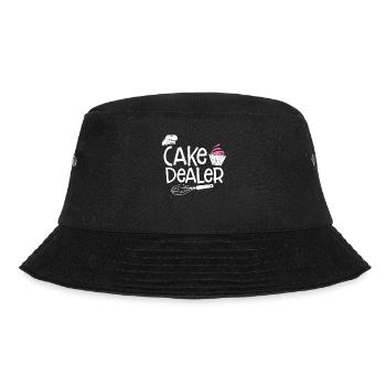Cupcake Muffin Baking Gift - Bucket Hat - black - Front - Lela (165cm)