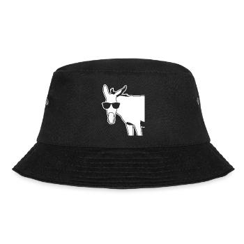 Donkey with Sunglasses Donkeys - Bucket Hat - black - Front - Lela (165cm)