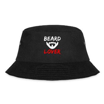 Giftidea Beard Men - Bucket Hat - Schwarz - Vorne - Lela (165cm)