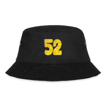 52 years of Lustig Käse - Bucket Hat - black - Front - Lela (165cm)