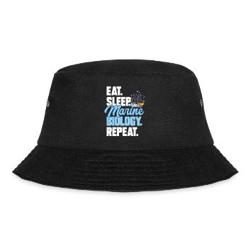 Marine Biology Ocean Marine Biologist - Bucket Hat - black - Front - Lela (165cm)
