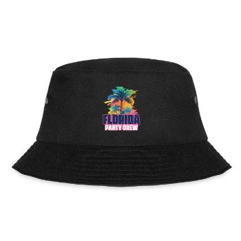 Florida Party Crew Vacation - Bucket Hat - black - Front - Lela (165cm)