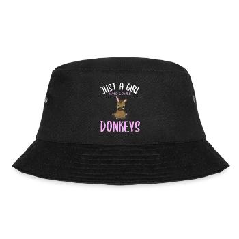 Girl & Ass Love - Inseparable - Bucket Hat - black - Front - Lela (165cm)