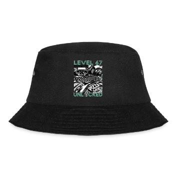 Birthday Level 67 Unlocked Gaming & Gamer - Bucket Hat - black - Front - Lela (165cm)