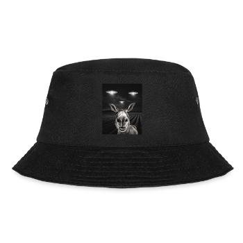 Funny ass selfie in front of UFOs Asses UFO - Bucket Hat - black - Front - Lela (165cm)