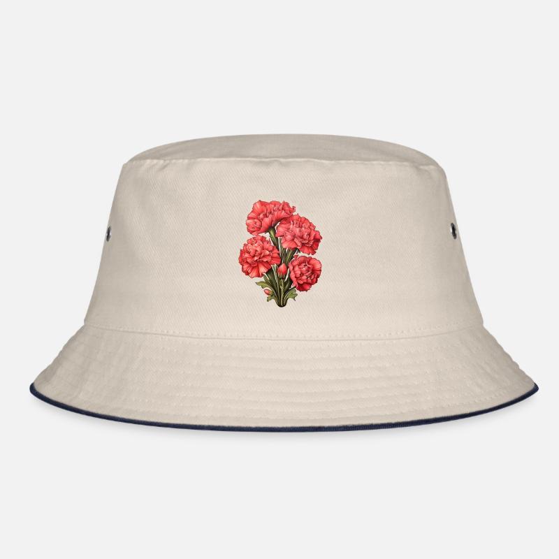 Nelken Carnation Bucket Hat