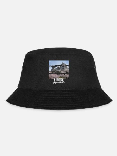 Japan Castle Heritage - Bucket Hat - black