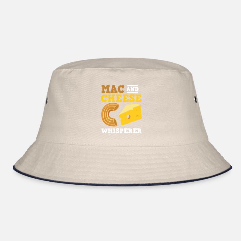 Mac & Cheese Macaroni Macaronie Cheesy Bucket Hat