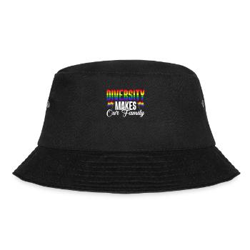 Parents gays Gay Pride Famille Parents queer - Bob - noir - Devant - Lela (165cm)