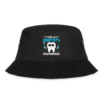 I'm A Dentist's Masterpiece Dentist Dental Dentist - Bucket Hat - black - Front - Lela (165cm)