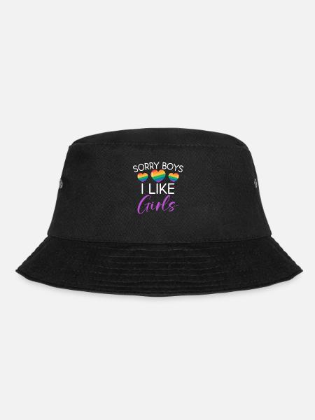 Lesbian Gifts - Bucket Hat - black
