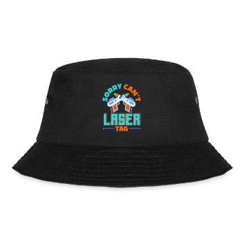 Indoor laser tag party outfit laser tag - Bucket Hat - black - Front - Lela (165cm)