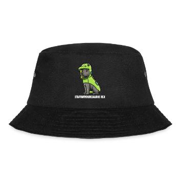 staffordshirStaffordshire Bull Terrier Dog - Bucket Hat - black - Front - Lela (165cm)