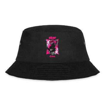 Biker Girl - Bucket Hat - black - Front - Lela (165cm)
