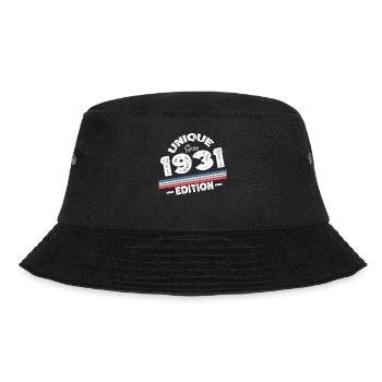 Unique Since 1931 Edition Birthday Vintage 1931 - Bucket Hat - black - Front - Lela (165cm)