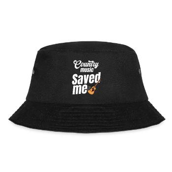 Country-musik Hat Mich Gerettet Liebhaber - Bucket Hat - Schwarz - Vorne - Lela (165cm)