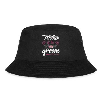 Mother of the Groom Bride - Bucket Hat - Schwarz - Vorne - Lela (165cm)