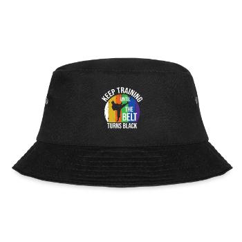 Karate Black Belt Martial Arts Karate Kick - Bucket Hat - Schwarz - Vorne - Lela (165cm)