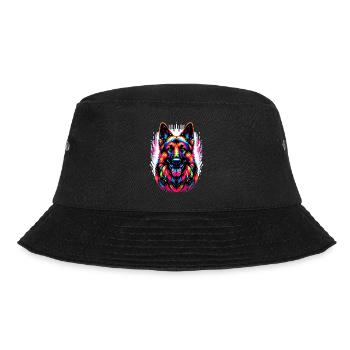German Shepherd, German Shepherd - Bucket Hat - black - Front - Lela (165cm)