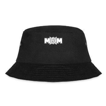 Sonnenblumen Mama Sunflower Mom - Bucket Hat - Schwarz - Vorne - Lela (165cm)