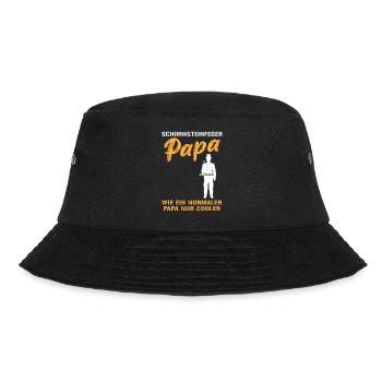 Coolest Chimney Sweep Dad - Bucket Hat - black - Front - Lela (165cm)