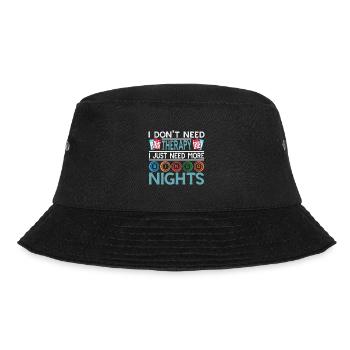 Bingo Spieler Lotterie Gewinner Glücksspiel Bingo - Bucket Hat - Schwarz - Vorne - Lela (165cm)