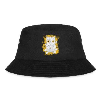 GOLDEN OWL LINEAR - Bucket Hat - black - Front - Lela (165cm)