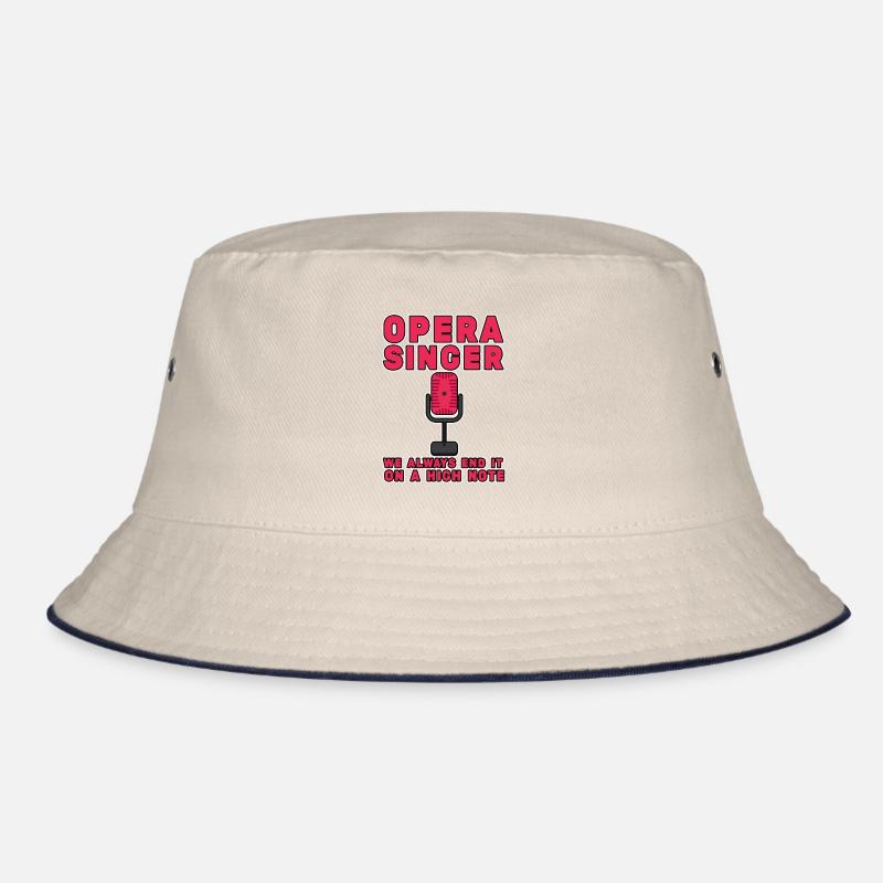 Opera Singer, We Always End It On A High Note 2 Bucket Hat