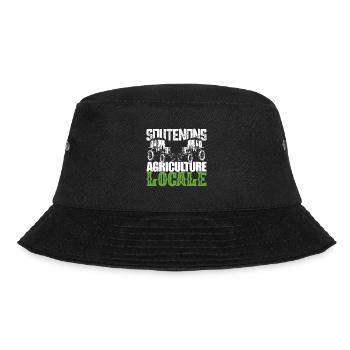 Let's support local agriculture. Farmers in France - Bucket Hat - black - Front - Lela (165cm)