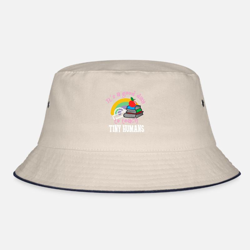 Funny Teacher Elementary School Teacher Lessons Bucket Hat
