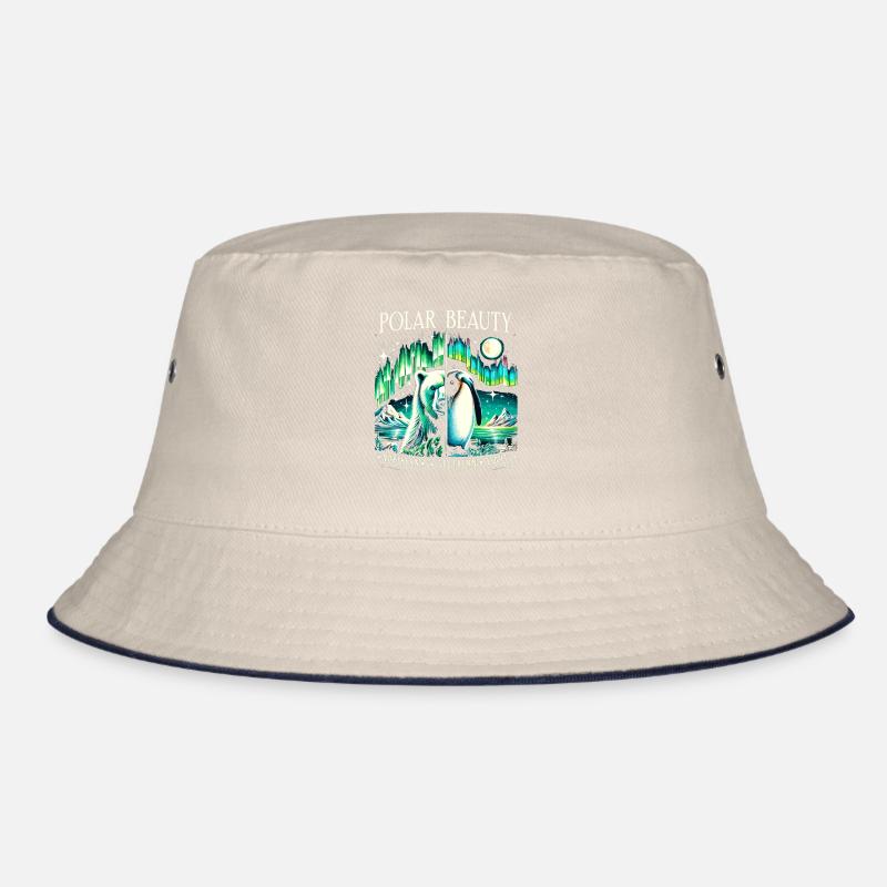 Aurora Aurora Tracker Alaska Wilderness Bucket Hat