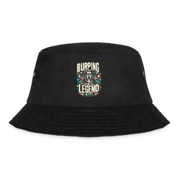 Burping Legend 20 - Bucket Hat - black - Front - Lela (165cm)